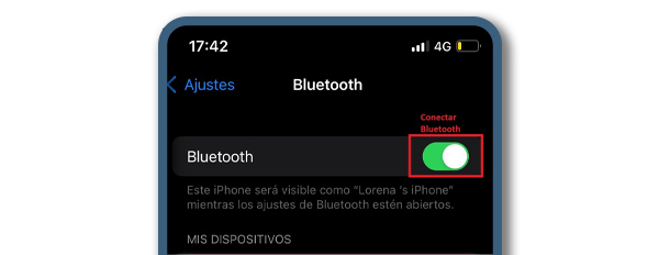conectar bluetooth en movil